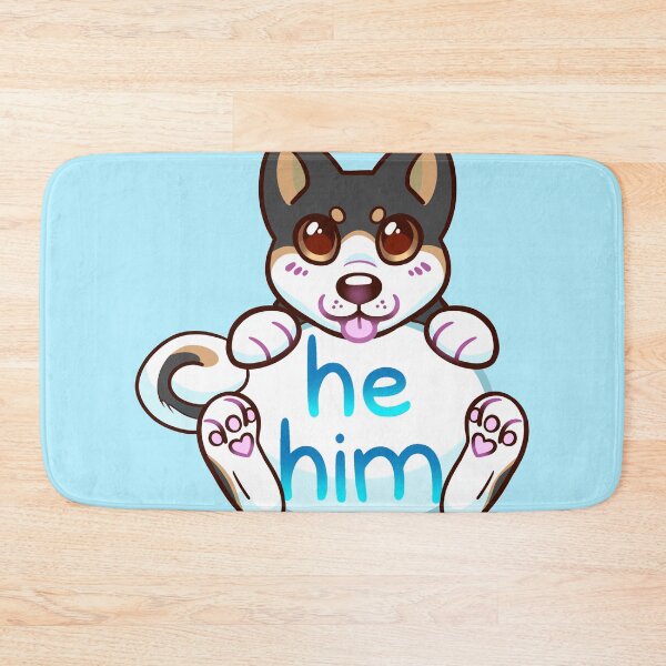 Item preview, Doggy Pronouns - He/Him designed and sold by leashonlife.