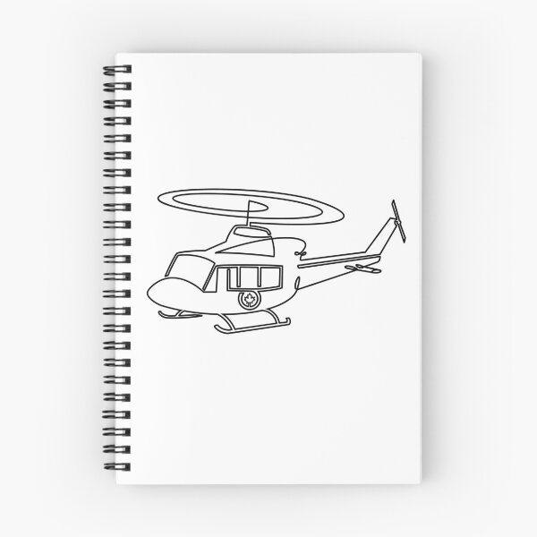 Item preview, Helicopter (black design) designed and sold by TsVisualArts.