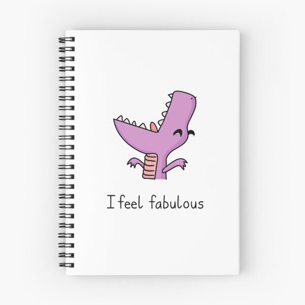 Item preview, Gif Dino - I Feel Fabulous designed and sold by SeanDontGetFish.