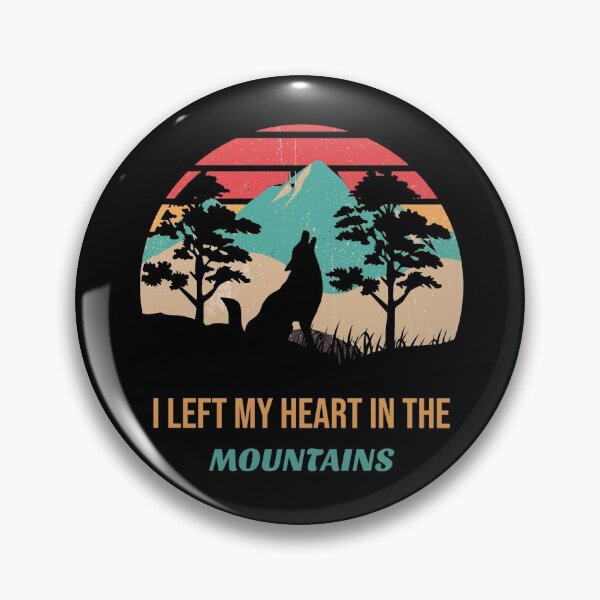 Item preview, i left my heart in the mountains designed and sold by Red-ElYoubi.