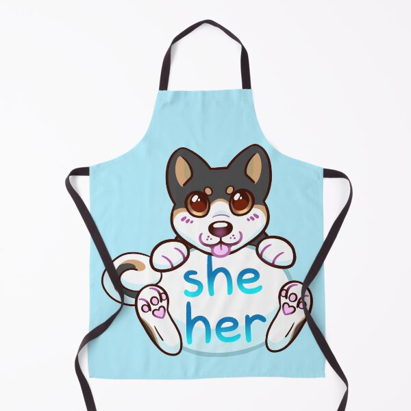 Item preview, Doggy Pronouns - She/Her designed and sold by leashonlife.