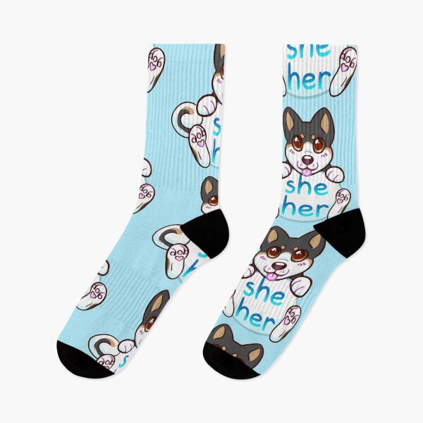 Item preview, Doggy Pronouns - She/Her designed and sold by leashonlife.