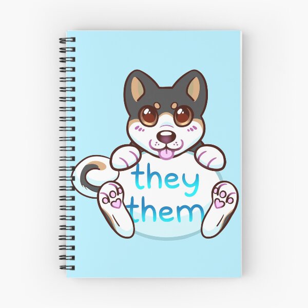 Item preview, Doggy Pronouns - They/Them designed and sold by leashonlife.
