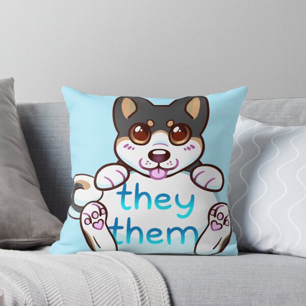 Item preview, Doggy Pronouns - They/Them designed and sold by leashonlife.