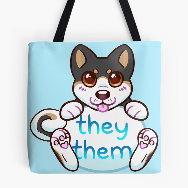 Item preview, Doggy Pronouns - They/Them designed and sold by leashonlife.