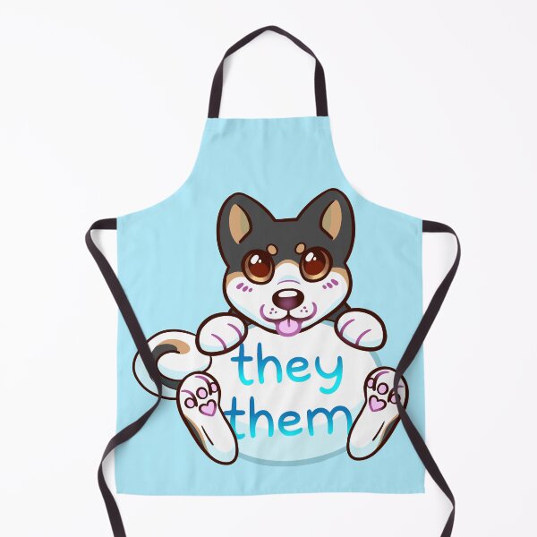 Item preview, Doggy Pronouns - They/Them designed and sold by leashonlife.