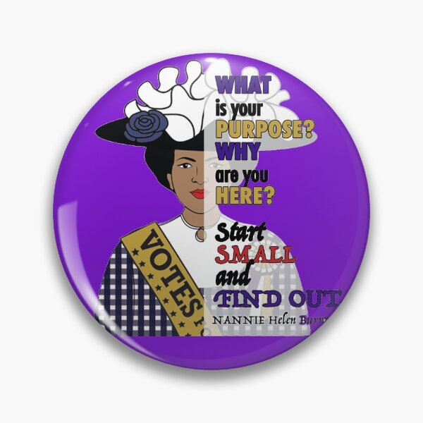 Item preview, Nannie Helen Burroughs Suffragist designed and sold by Can-Do-It-Women.