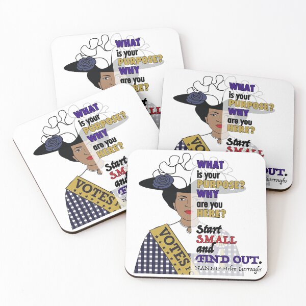 Item preview, Nannie Helen Burroughs Suffragist designed and sold by Can-Do-It-Women.