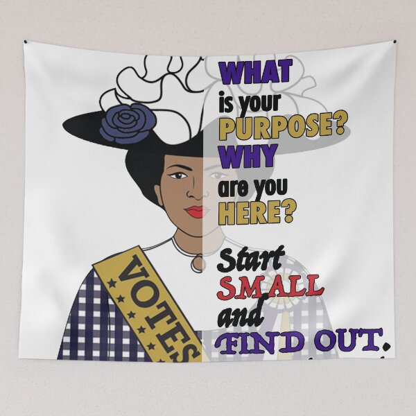 Item preview, Nannie Helen Burroughs Suffragist designed and sold by Can-Do-It-Women.