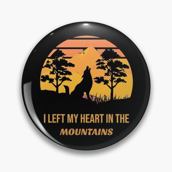Item preview, i left my heart in the mountains designed and sold by Red-ElYoubi.