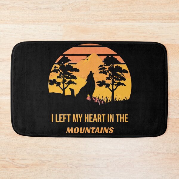 Item preview, i left my heart in the mountains designed and sold by Red-ElYoubi.