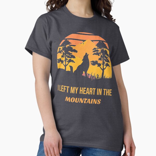 Item preview, i left my heart in the mountains designed and sold by Red-ElYoubi.