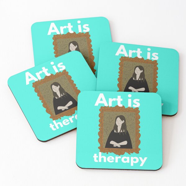 Item preview, Art is therapy designed and sold by speakupandshine.