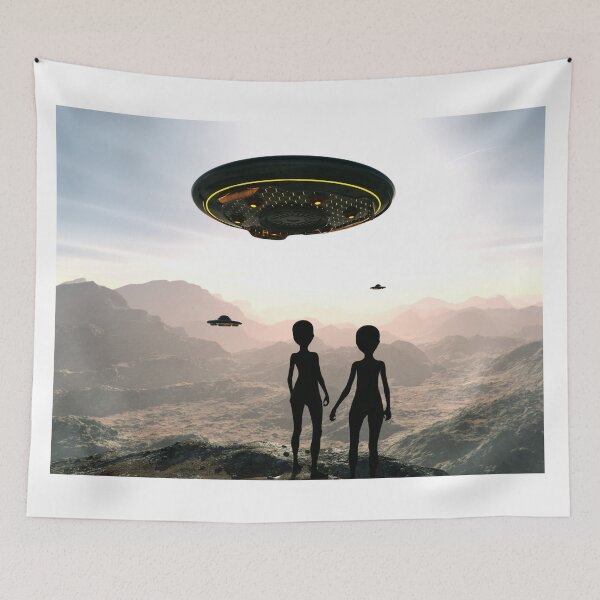 Item preview, Space Aliens,Space Canvas Posters,Space Aliens, poster for room,canvas print,painting designed and sold by eyesight4vision.