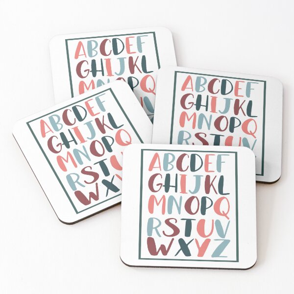 Item preview, Alphabet Nursery Art designed and sold by LeahsColorBox.