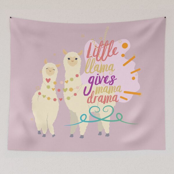 Item preview, Little Llama Gives Mama Drama designed and sold by indigofox-x.