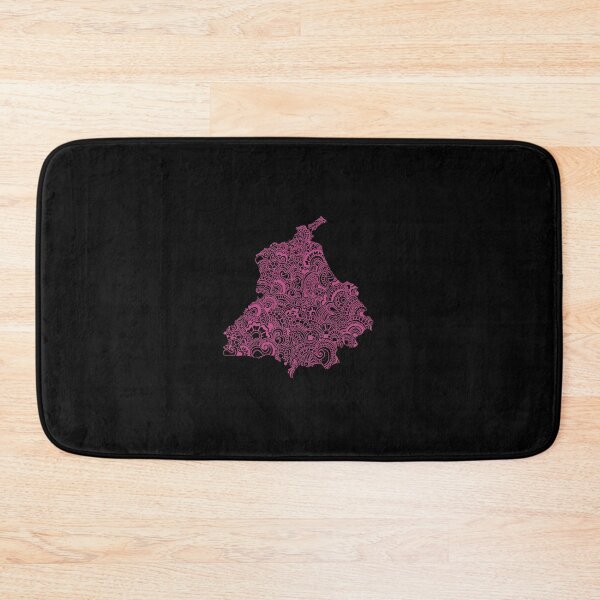 Item preview, Punjab map doodle designed and sold by jasleenM.