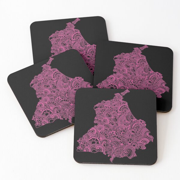 Item preview, Punjab map doodle designed and sold by jasleenM.