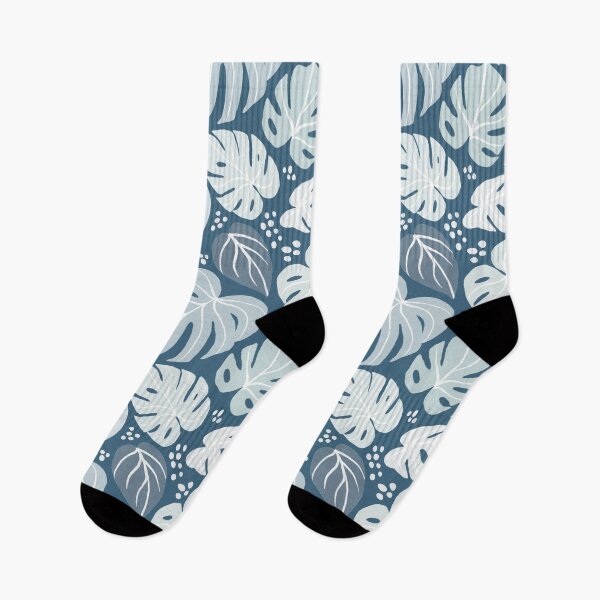 Item preview, Monsteras - Blue Palette designed and sold by CircusCreative.