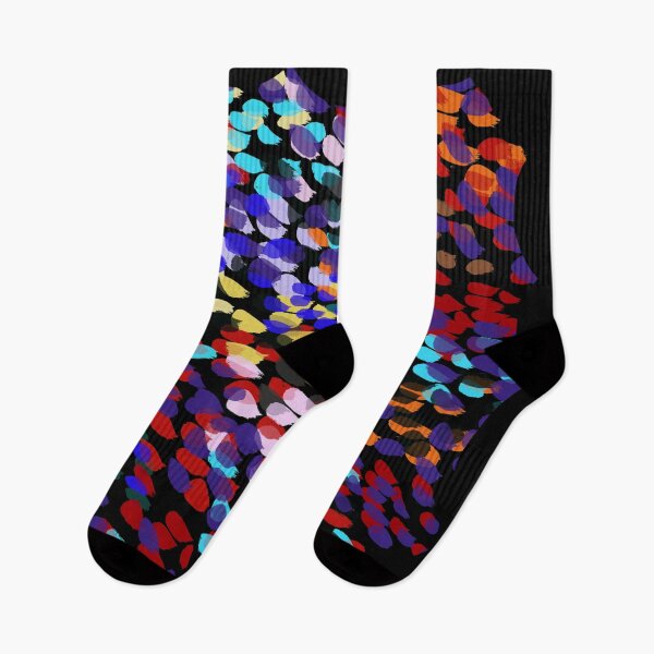 Item preview, The smudges of various colors are dotted patterns of colors. designed and sold by Roselove4869.