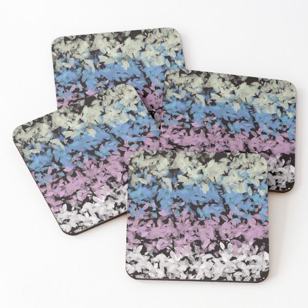 Item preview, Colorful, cheerful pattern in a leaf design designed and sold by Susanna Schorr.