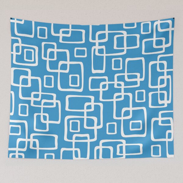 Item preview, Retro Mid Century Modern Geometric Abstract 641 designed and sold by tonymagnerart.