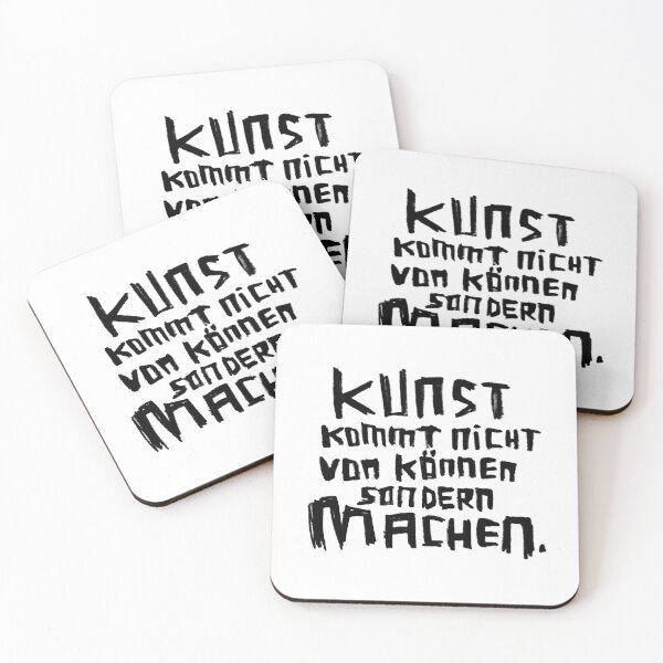 Item preview, Kunst kommt nicht von können sondern machen designed and sold by badlydrawnbabe.
