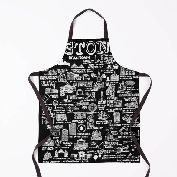 Item preview, Boston Map designed and sold by fiberandgloss.