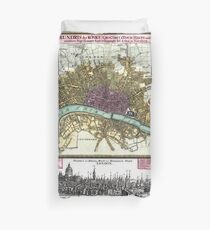 London - England - 1740 Duvet Cover