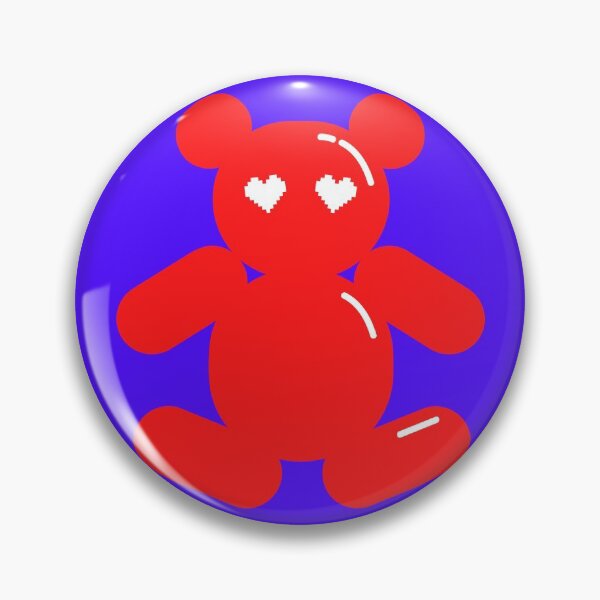 Item preview, HAPPY HEARTS POP ART BALLOON BEAR designed and sold by WokeWords.