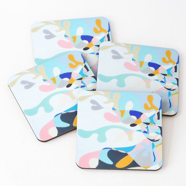 Item preview, Abstract Ocean Salty Kisses designed and sold by fujinoart.