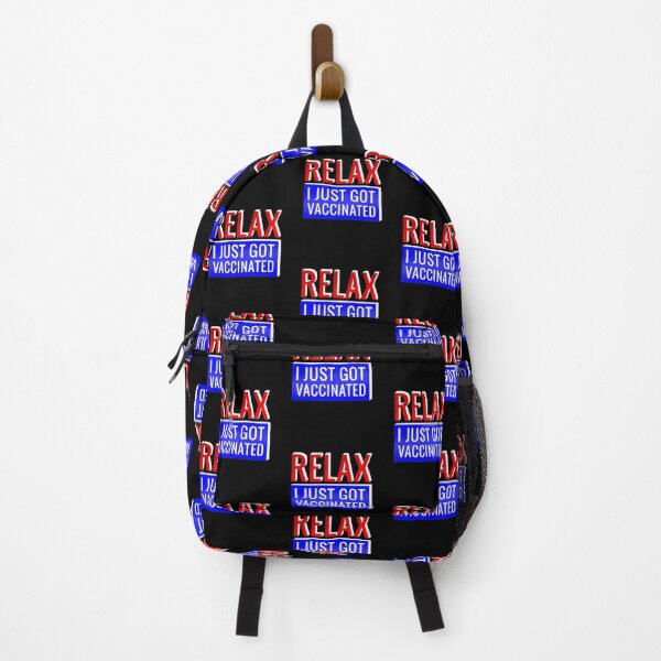 Item preview, relax im vaccinated vaccine funny designed and sold by Gossip Rag.