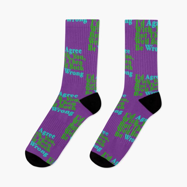 Item preview, I'd Agree But Wrong designed and sold by aribluestein.