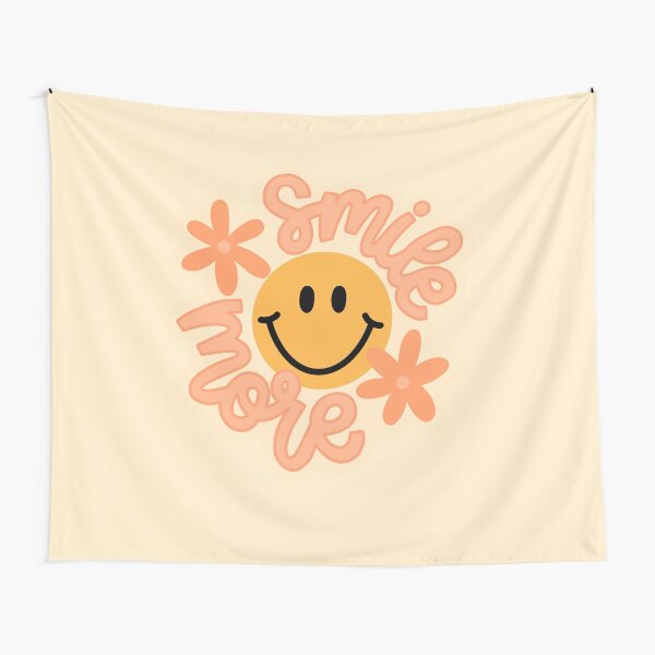 Smile More Tapestry