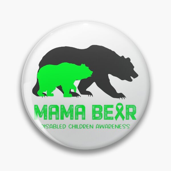 Item preview, Disabled Children Awareness Mama Bear Support Disabled Children designed and sold by Victormoratalla.