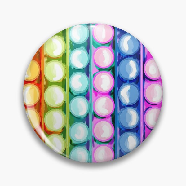 Artikelvorschau, Pop es bunte zappeln Spinner Aufkleber entworfen und verkauft von PashaGontier.