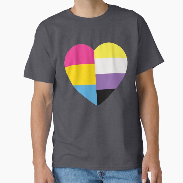 Item preview, Nonbinary Pansexual Heart designed and sold by dlpalmer.