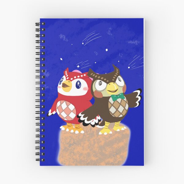 Item preview, Animated Owls | Starry Skies designed and sold by ChasethePanda.