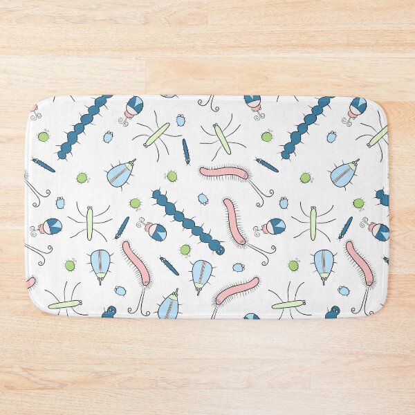 Item preview, Cute Insects on White designed and sold by fogoosherie.