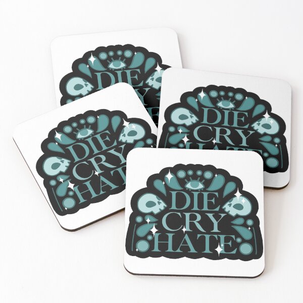 Item preview, die cry hate designed and sold by Sketchit2004.