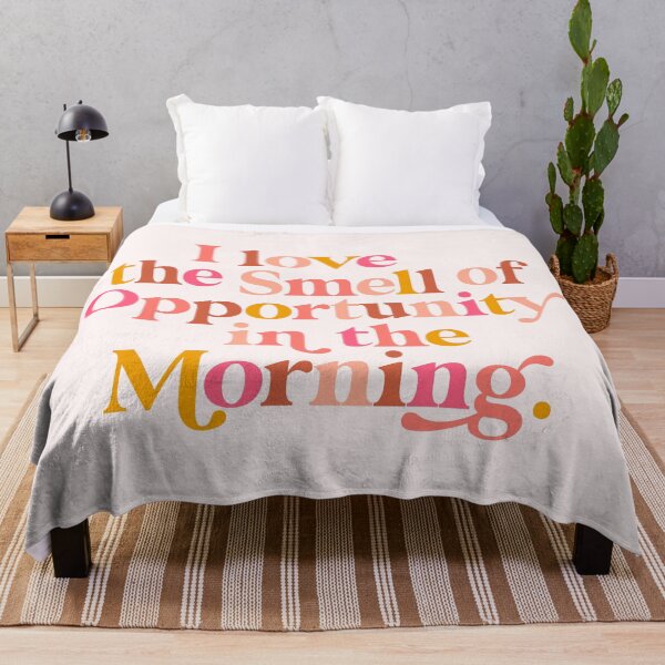 Item preview, I love the smell of opportunity in the morning - positive words designed and sold by Dominiquevari.