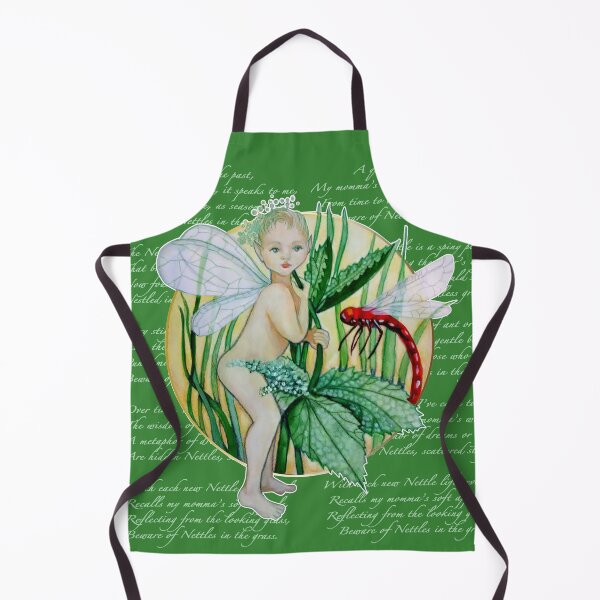 Item preview, Nettles In The Grass Fairy Poem designed and sold by artistdiat.