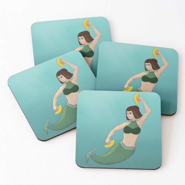 Item preview, Suki Mermaid w/ Background designed and sold by Art-by-AbbyRodz.