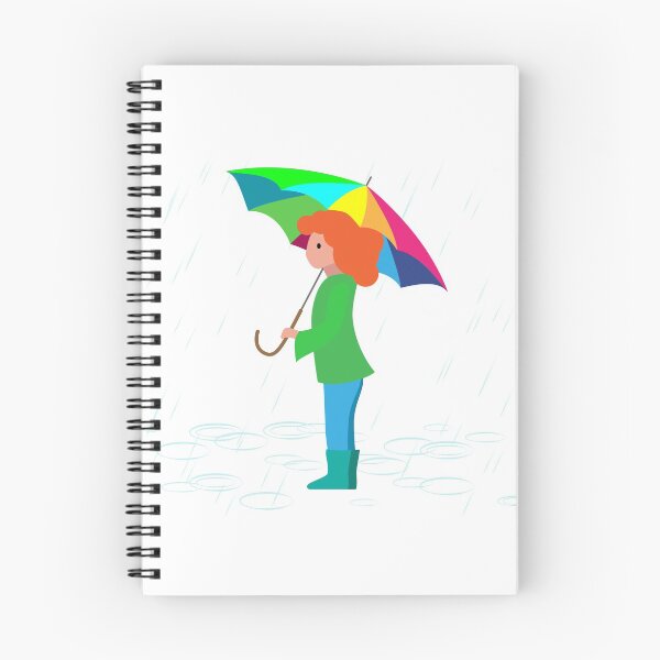 Item preview, Red-haired girl in the rain designed and sold by Osting.