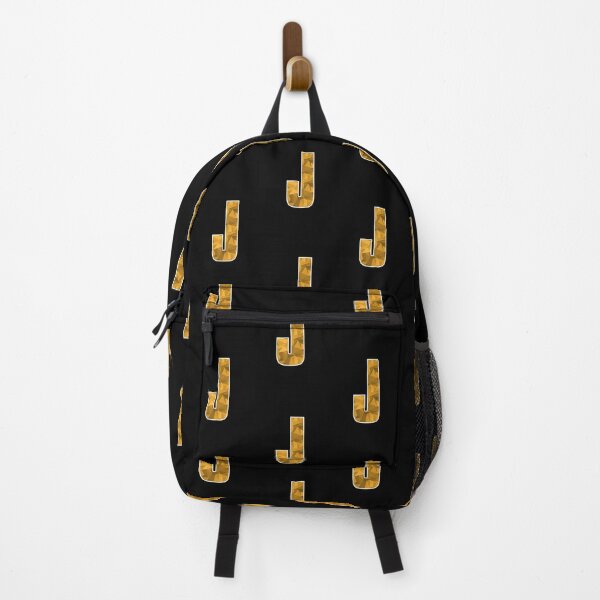 Item preview, Letter J, Monogram Letter Art of Yellow Triangle Pattern designed and sold by dylanxh.