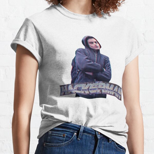 HACKERMAN -Mr Robot T-shirt classique