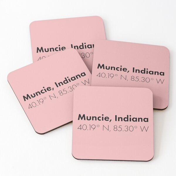 Item preview, Muncie, Indiana Coordinates designed and sold by Milli Co Studio.