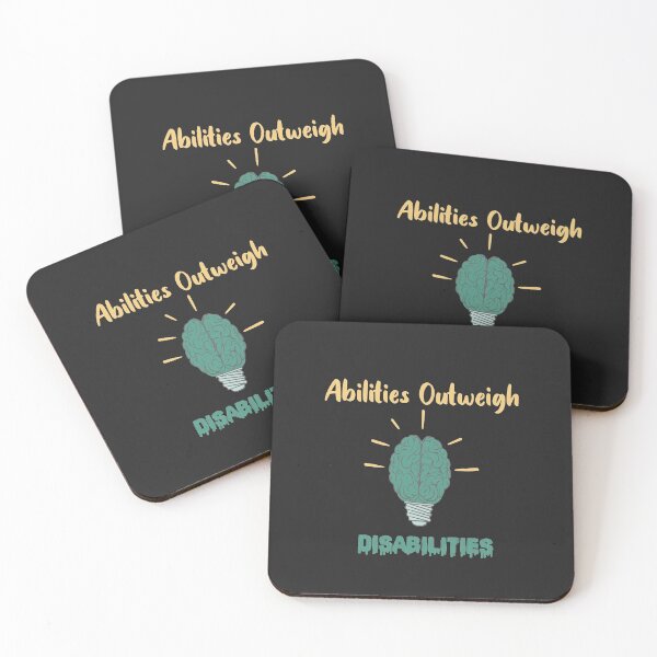 Item preview,  Abilities Outweigh Disabilities  designed and sold by TownDesigns.