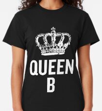 Camiseta clásica Reina B (Blanca)