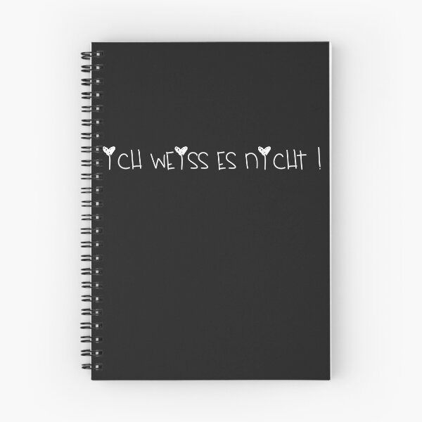 Item preview, Ich Weiss es Nicht designed and sold by TownDesigns.